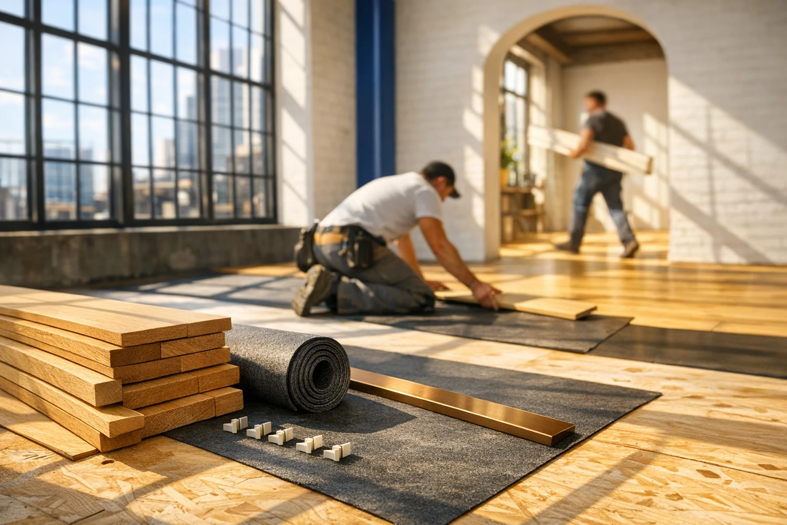 floor installation  material, budgets, maintaining